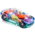 Artcreativity Light Up Transparent Toy For Kids, 1PC, Bump And Go Car.... Fixed Price $24.78.