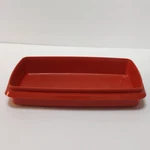 Vintage Tupperware 816-18 Red Paprika Deli Meat Cheese Container Only. Fixed Price $9.99.