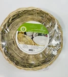Fox Run Paper Holders Set Of 4 Rattan Holds 8 Inch Plates Nwt. Fixed Price $10.39.