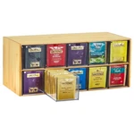 Timieeya Tea Bag Organizer - Bamboo Storage With Drawer 2 Layer.... Fixed Price $80.04.