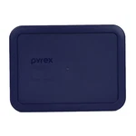 Pyrex Rectangular 3 Cup Storage Lid Cover Blue 7210-PC New For Glass Dish. Fixed Price $9.99.