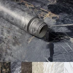 Marble Contact Paper For Countertops Cover - 12"X197" Matte Blue Peel And Sti.... Fixed Price $23.70.