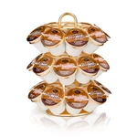 Krewey K-cup Coffee Pod Holder Carousel Organizer, 27 Storage, Gold. Fixed Price $50.56.