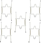 5PCS Small Invisible Plate Wire Hanger Wall Holders 6-INCH, Silver. Fixed Price $16.17.