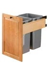Rev-a-shelf 4WCTM-2150BBSCDM-2 Wood Classics 18"W Top Mount Silver. Fixed Price $183.02.