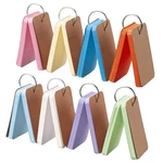 Blank Index Cards With Ring, Colored Flash For Studying 8 Pack, 2.2"X3..... Fixed Price $18.08.