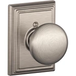F170PLY619ADD Plymouth / Addison Dummy - Satin Nickel. Fixed Price $27.86.