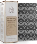 Large Stone Drying Mat For Kitchen Counter, 23.6" X 15.3" Quick Foldable .... Fixed Price $56.25.