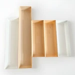 Vtg Rubbermaid Interlocking Drawer Organizers 2912 2915 2916 Beige White Trays. Fixed Price $39.99.