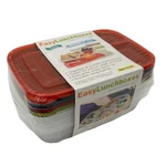 Easylunchboxes 3-COMPARTMENT Bento Containers, Set Of 4, Classic. Fixed Price $12.95.
