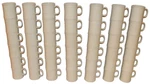 Coffee Tea Cups Mugs Get TM-1308-IV Oz. Ivory Tritan Set 42 Stackable. Fixed Price $99.98.
