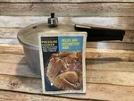 National Presto Ind Pressure Cooker Qt B403A Complete With Recipe Book Vintage. Fixed Price $21.99.