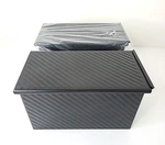 Set Of 2 Loaf Pans Non Stick Carbon Steel Bread Baking Toast New 8X4X4 Kitchen. Fixed Price $29.95.
