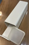 Vintage Tupperware Lb Velveeta Block Cheese Keeper Almond Color (3 Pc.) 1696-2. Fixed Price $14.95.